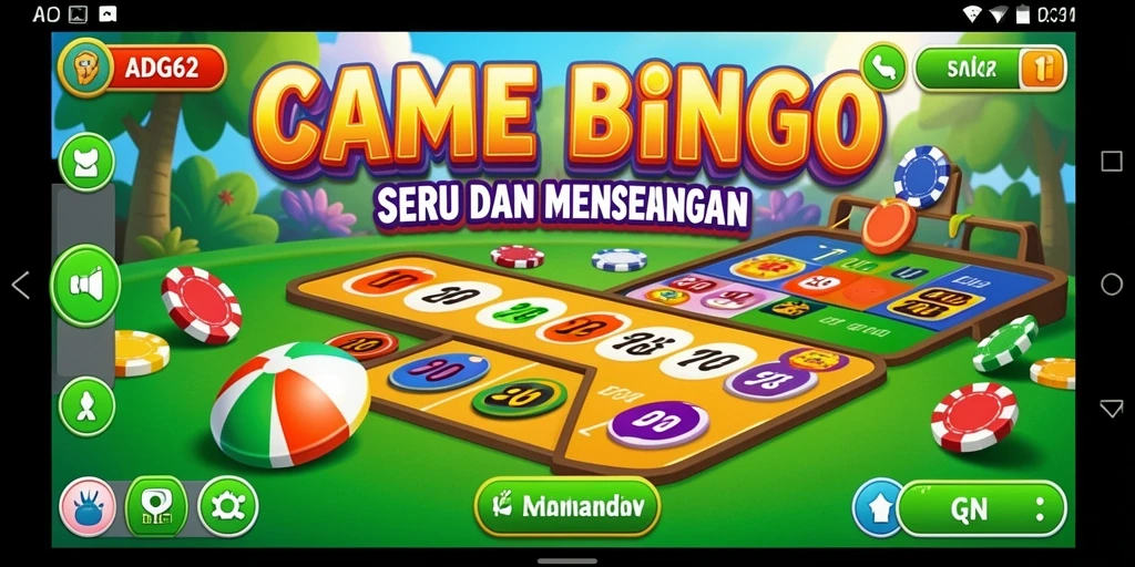 Screenshot gameplay yang menampilkan keseruan bermain Bingo.