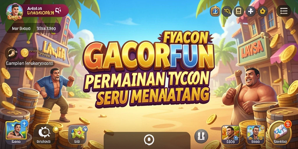 Tampilan gameplay GACORFUN yang menarik dan memikat.