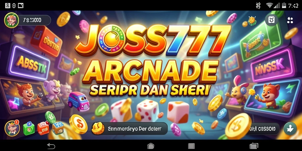 Tampilan gameplay JOSS777 yang seru dan menyenangkan.