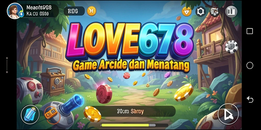 Tampilan gameplay seru dari LOVE678 yang penuh tantangan.