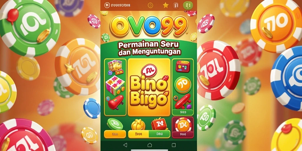 Tampilan gameplay seru OVO99 dengan suasana Bingo yang mendebarkan.